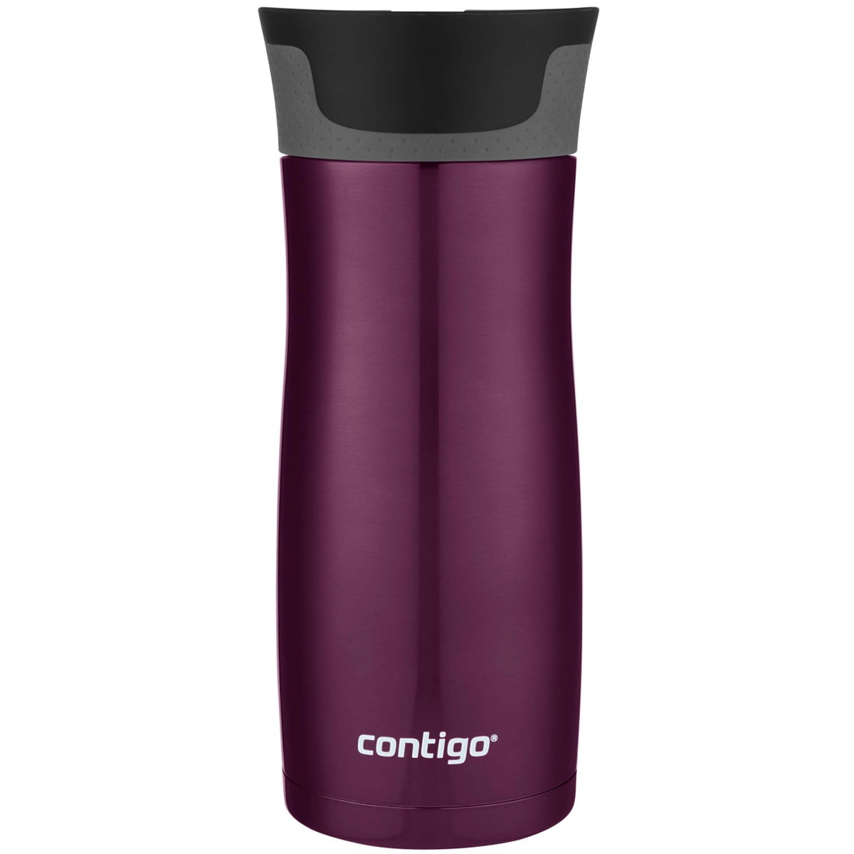 Contigo AUTOSEAL West Loop 2.0 Travel Mug, 16 oz., Stainless Steel with Black Button PB0V