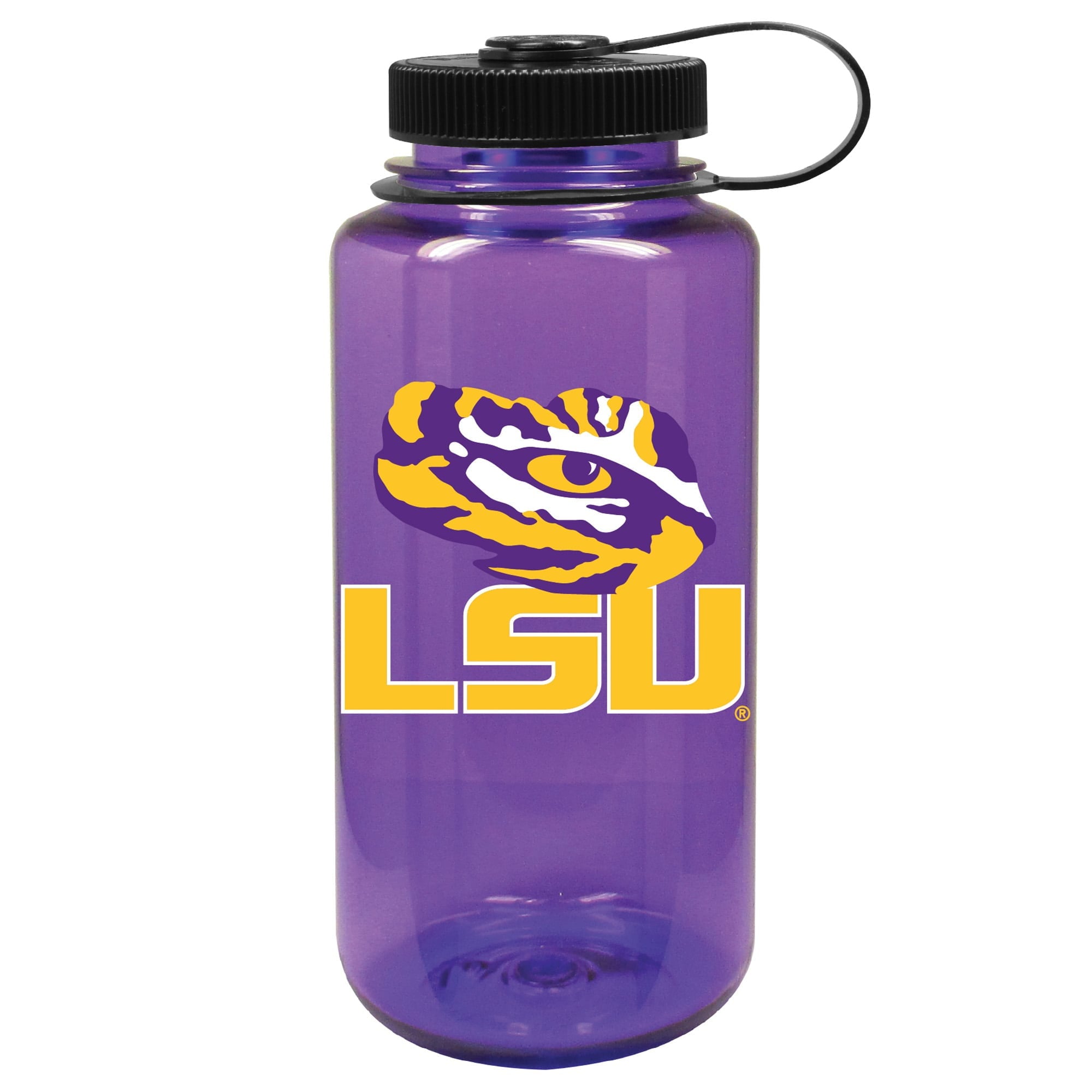 Purple LSU Tigers 32oz. Nalgene Sustainable Wide Mouth Water Bottle Z9NI