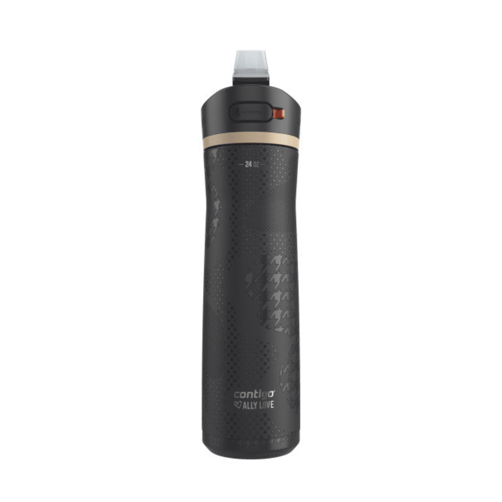 Contigo x Ally Love Ashland Chill 2.0 Stainless Steel Water Bottle with Autospout Lid, 24 oz, Oatmilk 3RJ4
