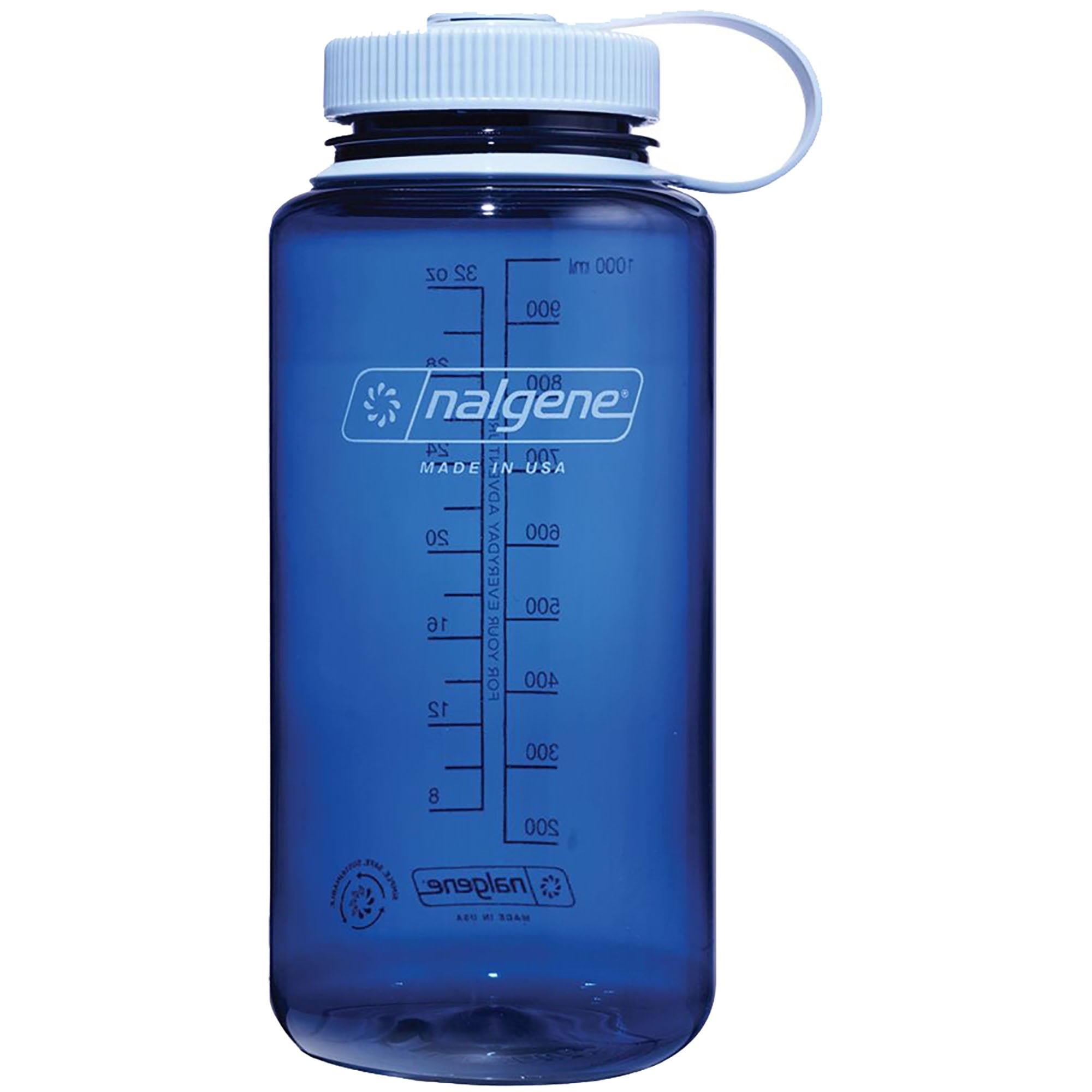 Nalgene Sustain 32 oz. Wide Mouth Water Bottle - Indigo YE0C