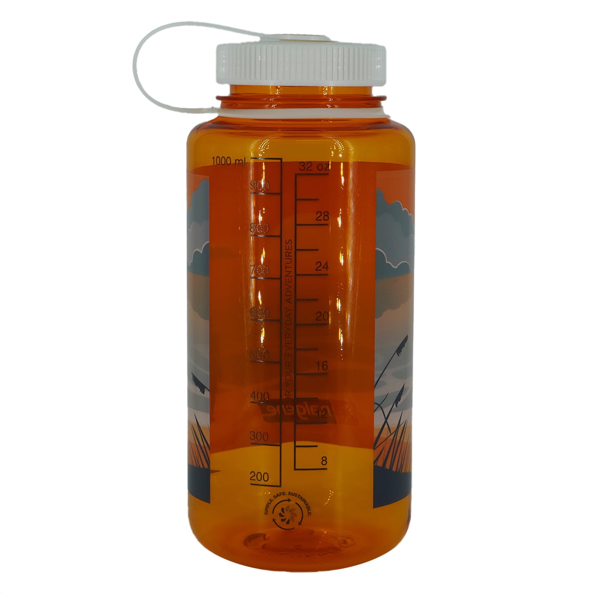 Nalgene Sustain 32 oz. Wide Mouth Water Bottle - Indigo YE0C