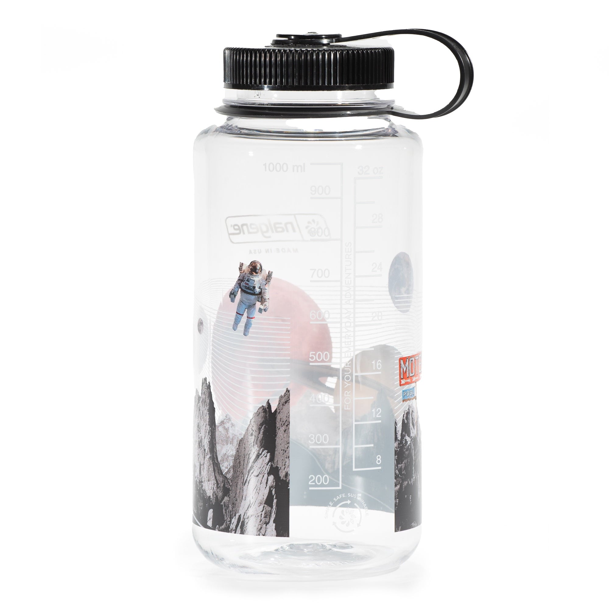 Nalgene Sustain 32 oz. Wide Mouth Water Bottle - Indigo YE0C