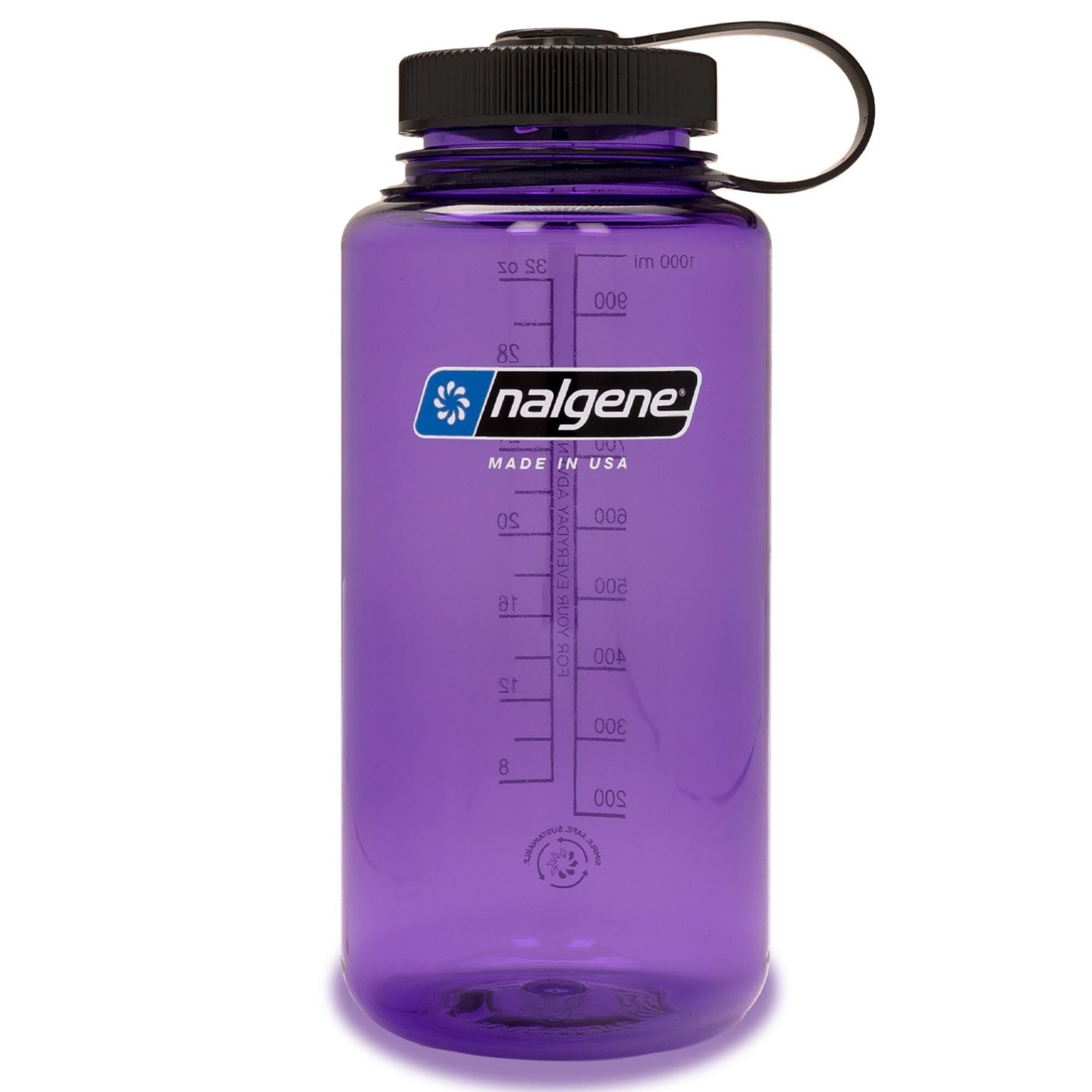 Nalgene Sustain 32 oz. Wide Mouth Water Bottle - Indigo YE0C