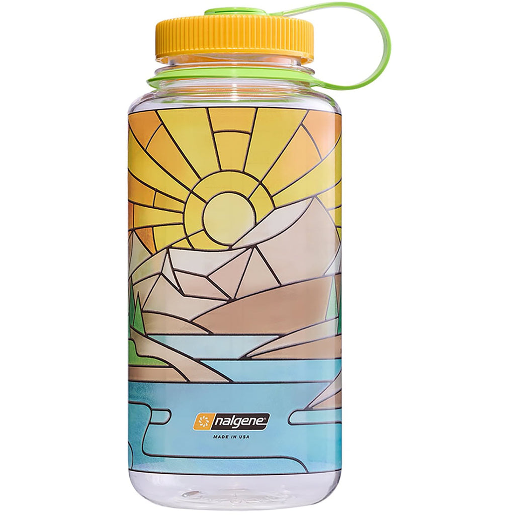 Nalgene Sustain 32 oz. Wide Mouth Water Bottle - Indigo YE0C