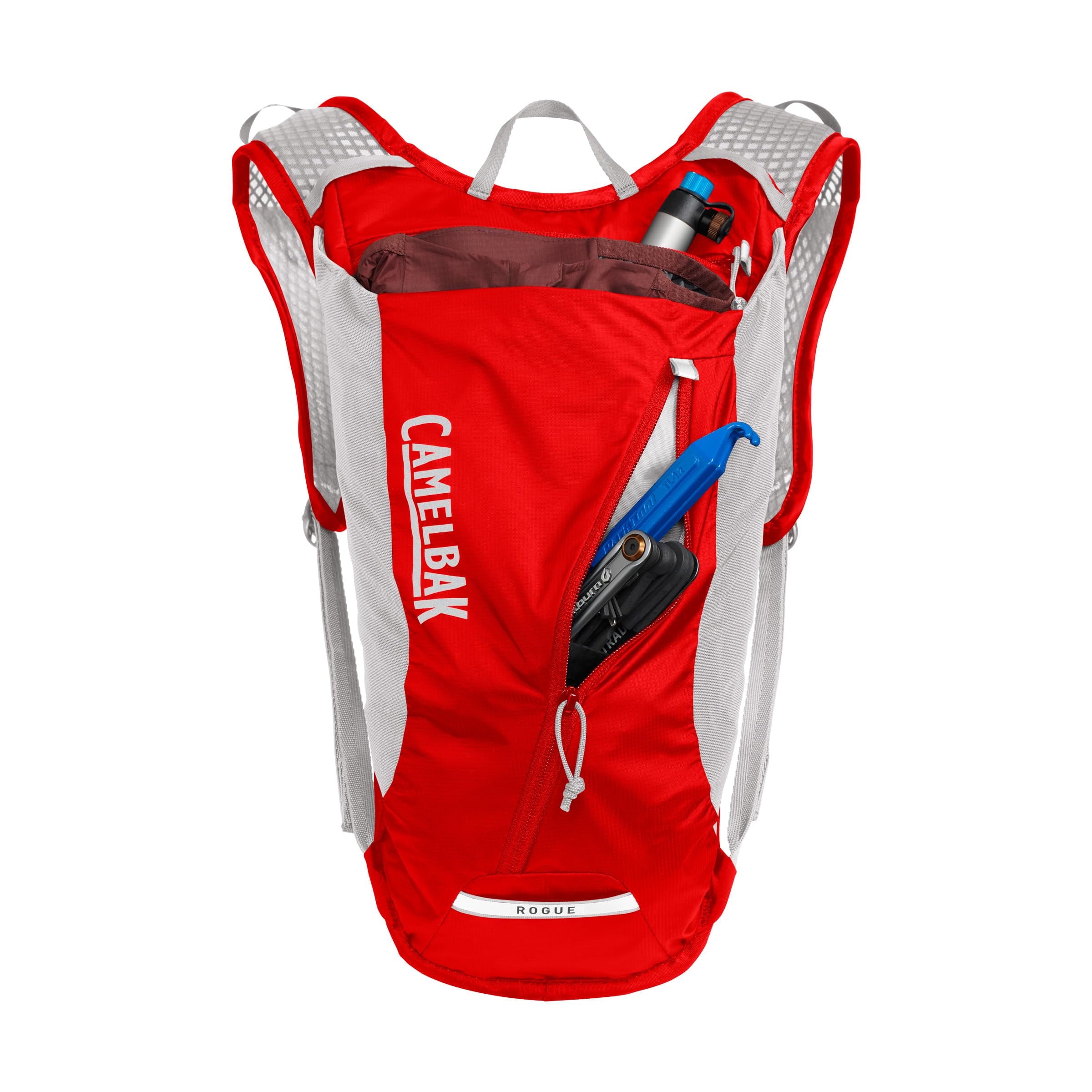 CamelBak Rogue Light 7 Hydration Backpack for Biking, Hiking, Festivals, Red IR1C