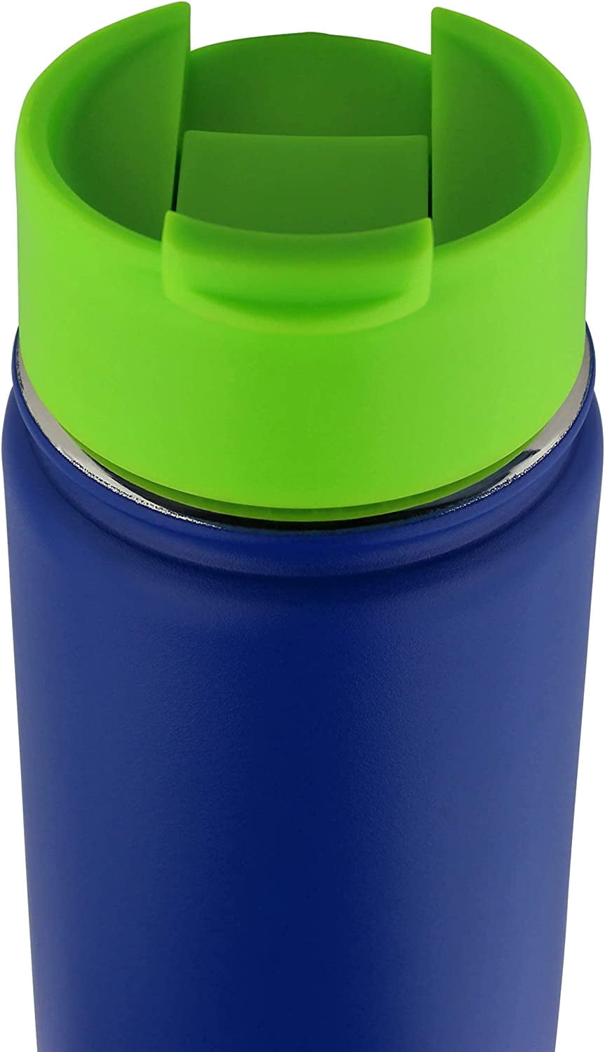 NuRich Hydro Wide Mouth Flip and Sip Replacement Coffee Lid or Cap Accessories Compatible with Hydroflask, Nalgene, and Many More Top Water Bottle Brands Sizes 12 16 18 20 32 40 64 Ounce 4VT8