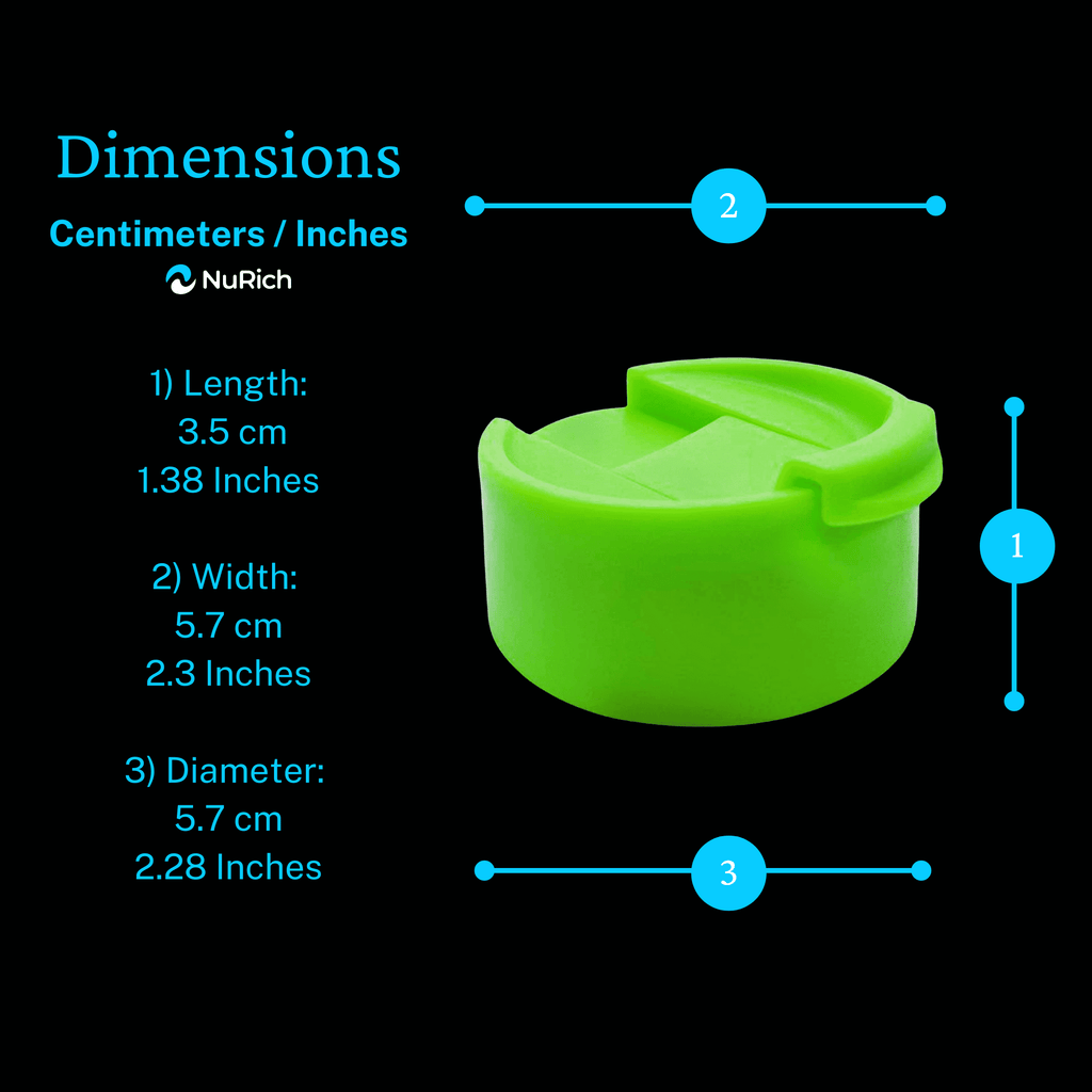 NuRich Hydro Wide Mouth Flip and Sip Replacement Coffee Lid or Cap Accessories Compatible with Hydroflask, Nalgene, and Many More Top Water Bottle Brands Sizes 12 16 18 20 32 40 64 Ounce 4VT8