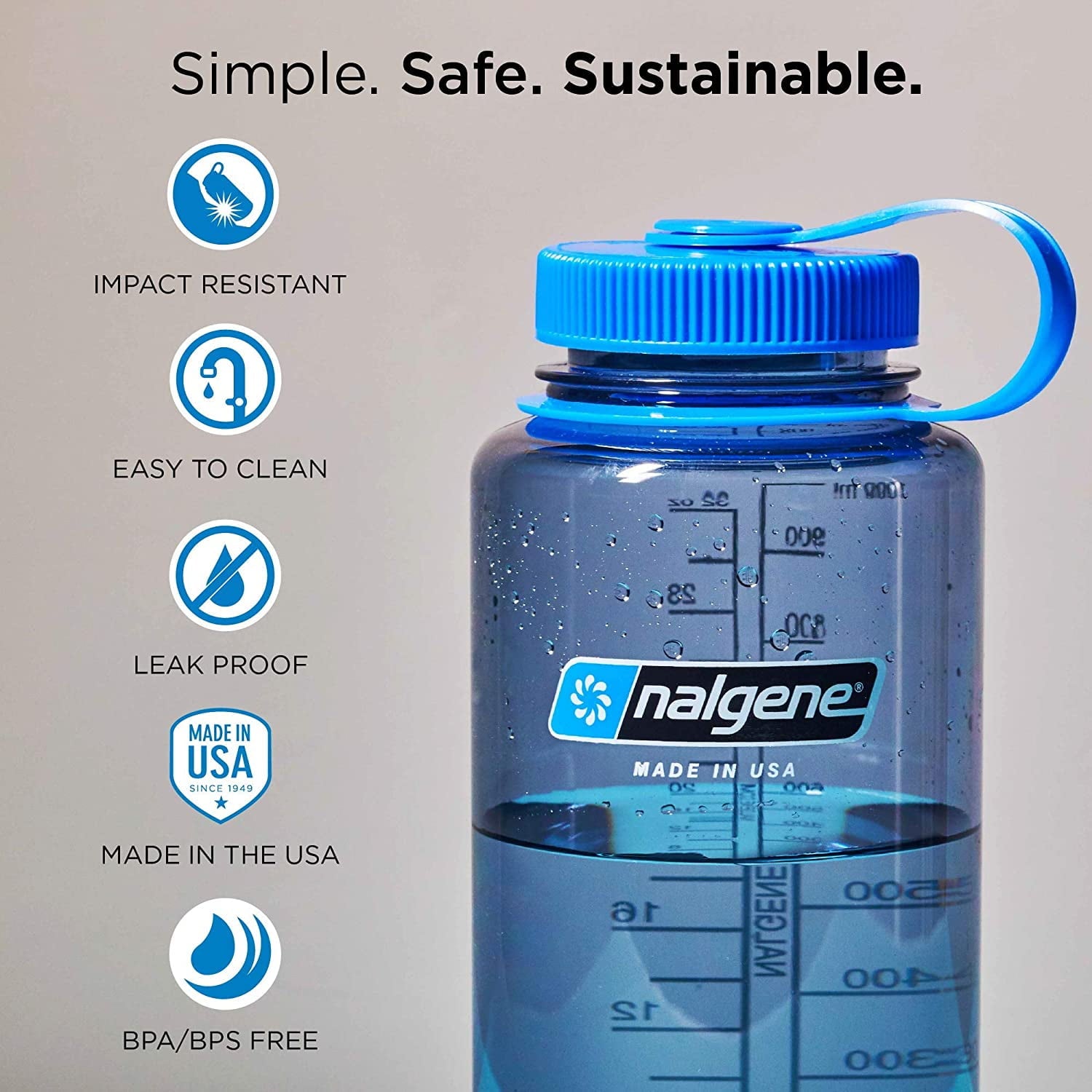 Nalgene 16oz Wide Mouth Sustain Bottle P4A2