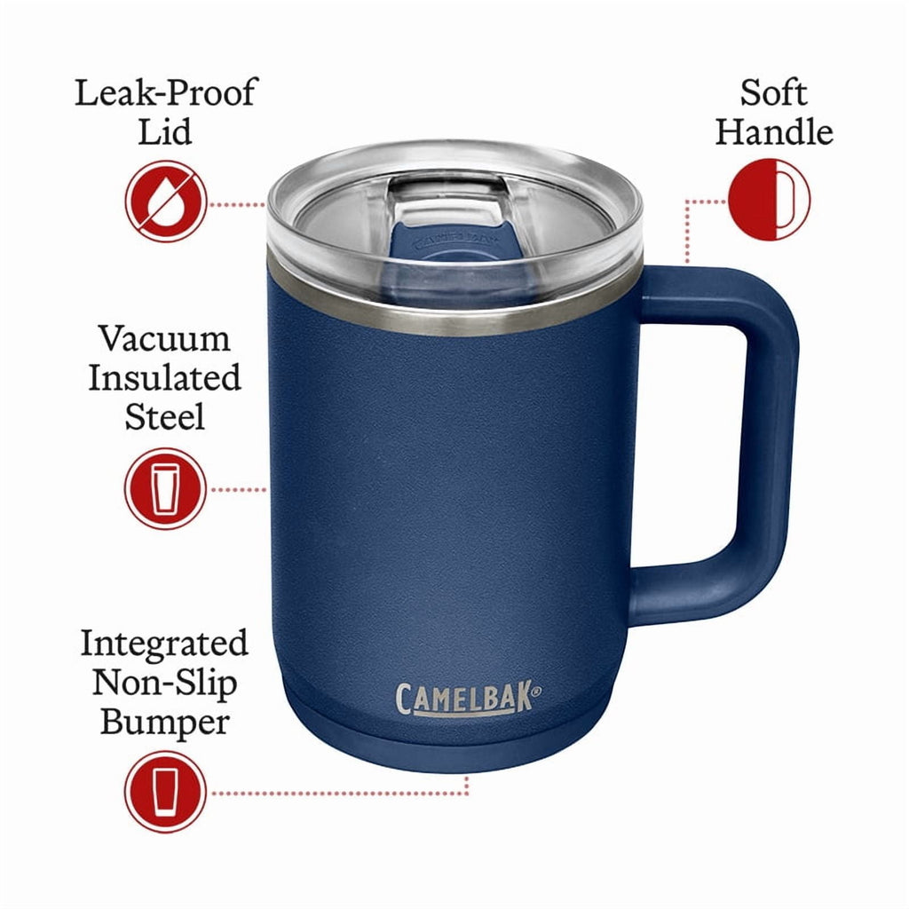 CamelBak Thrive™ Insulated Stainless Steel Mug 16oz, Navy 9JOP