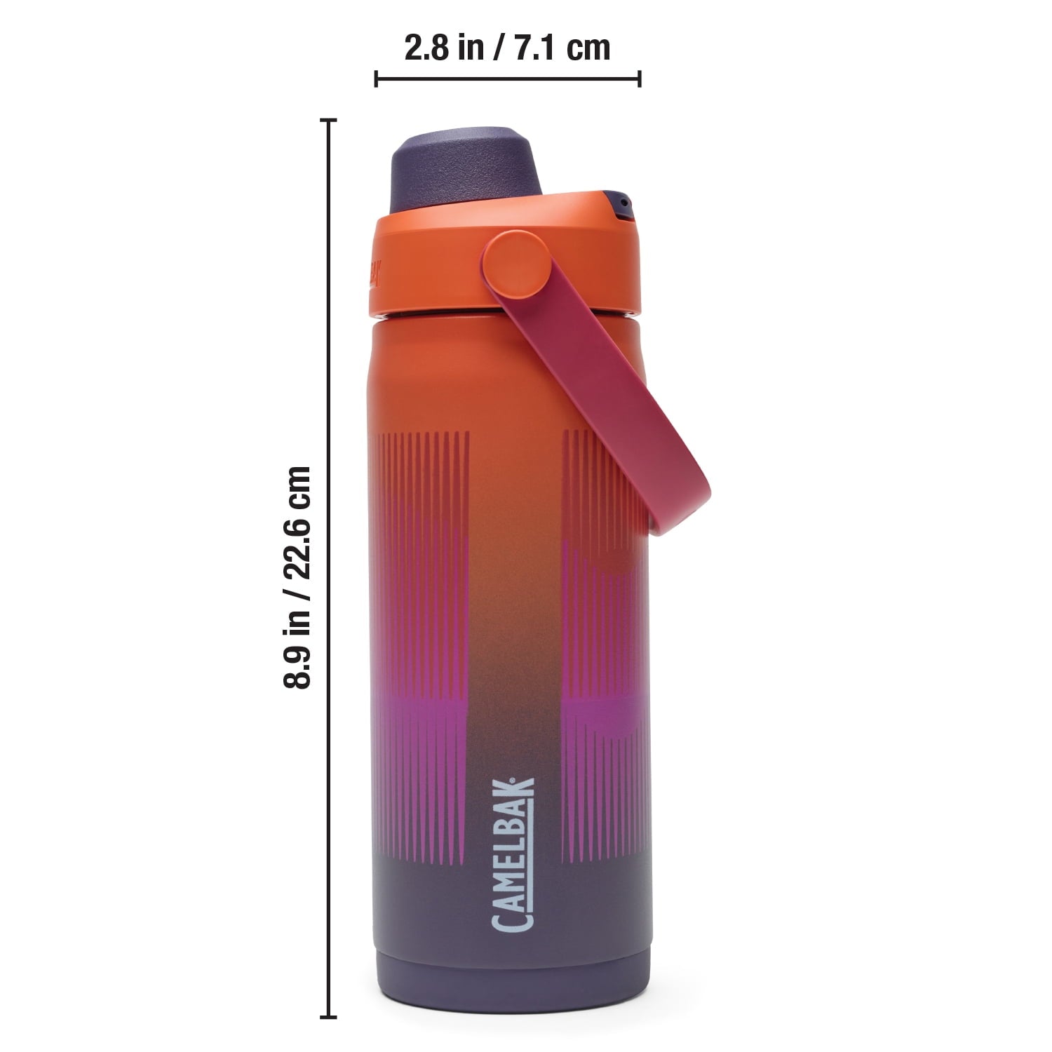 Camelbak Thrive Chug 16oz Stainless Steel Bottle Misty Mountain F8CZ