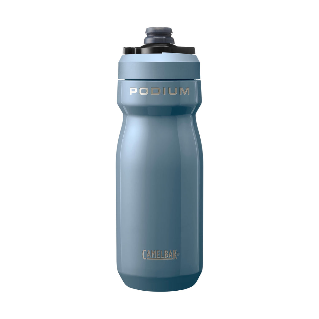 CamelBak Podium 18oz Insulated Stainless Steel Bike Water Bottle, Pacific 7MJX