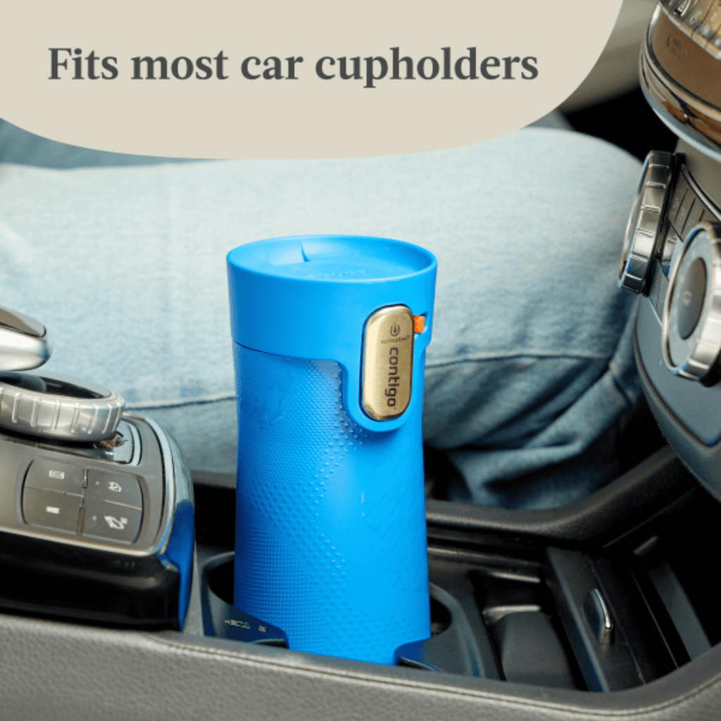 Contigo x Ally Love Autoseal West Loop Vacuum-Insulated Stainless Steel Travel Mug with Easy-Clean Lid, 16 oz, Stellar Jay R512