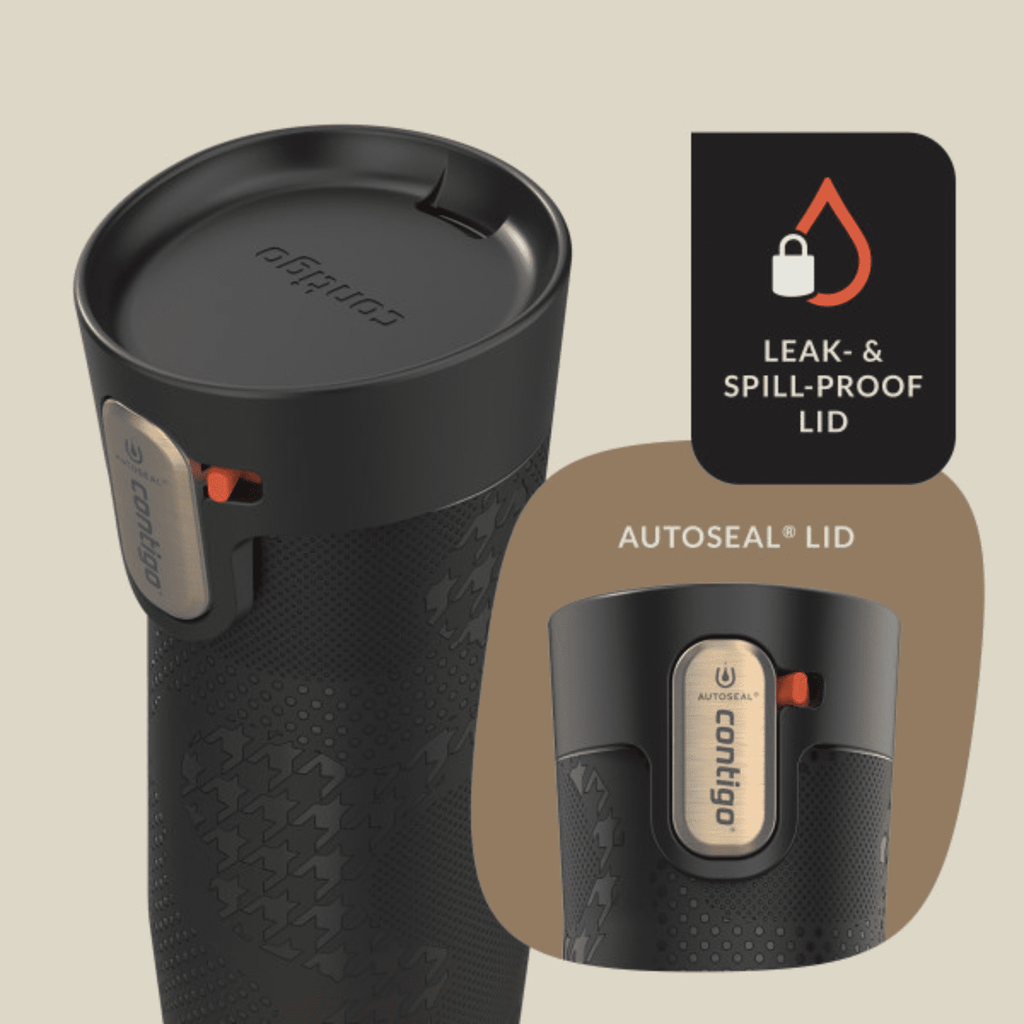 Contigo x Ally Love Autoseal West Loop Vacuum-Insulated Stainless Steel Travel Mug with Easy-Clean Lid, 16 oz, Stellar Jay R512