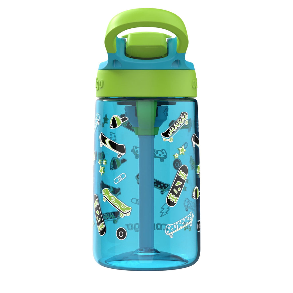 Contigo Aubrey Leak-Proof Spill-Proof Water Bottle, Blue, 14 oz. 22W4