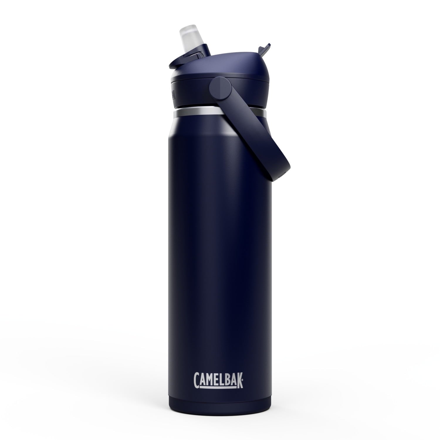 CamelBak Thrive™ Flip Straw Insulated Stainless Steel Water Bottle, 25 oz, Navy I4AF