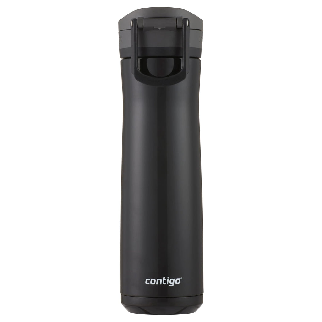 Contigo Jackson Chill  Bundle 2 Water Bottles Black 24oz and Pink  20oz with Autopop Lid Z4L1