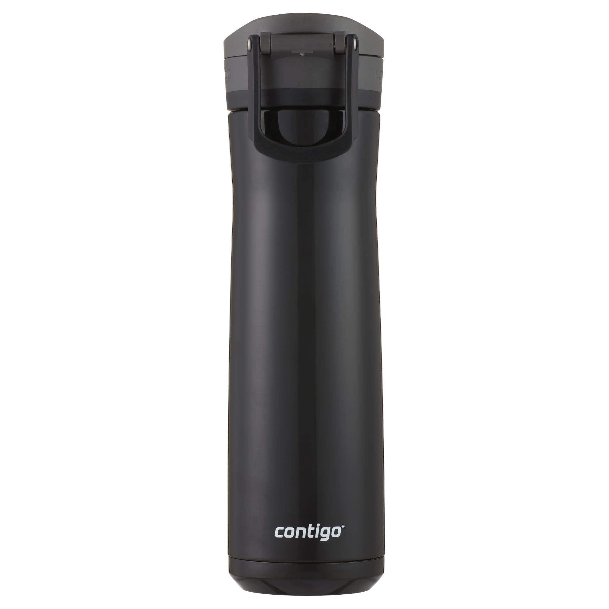Contigo Jackson Chill  Bundle 2 Water Bottles Black 24oz and Pink  20oz with Autopop Lid Z4L1