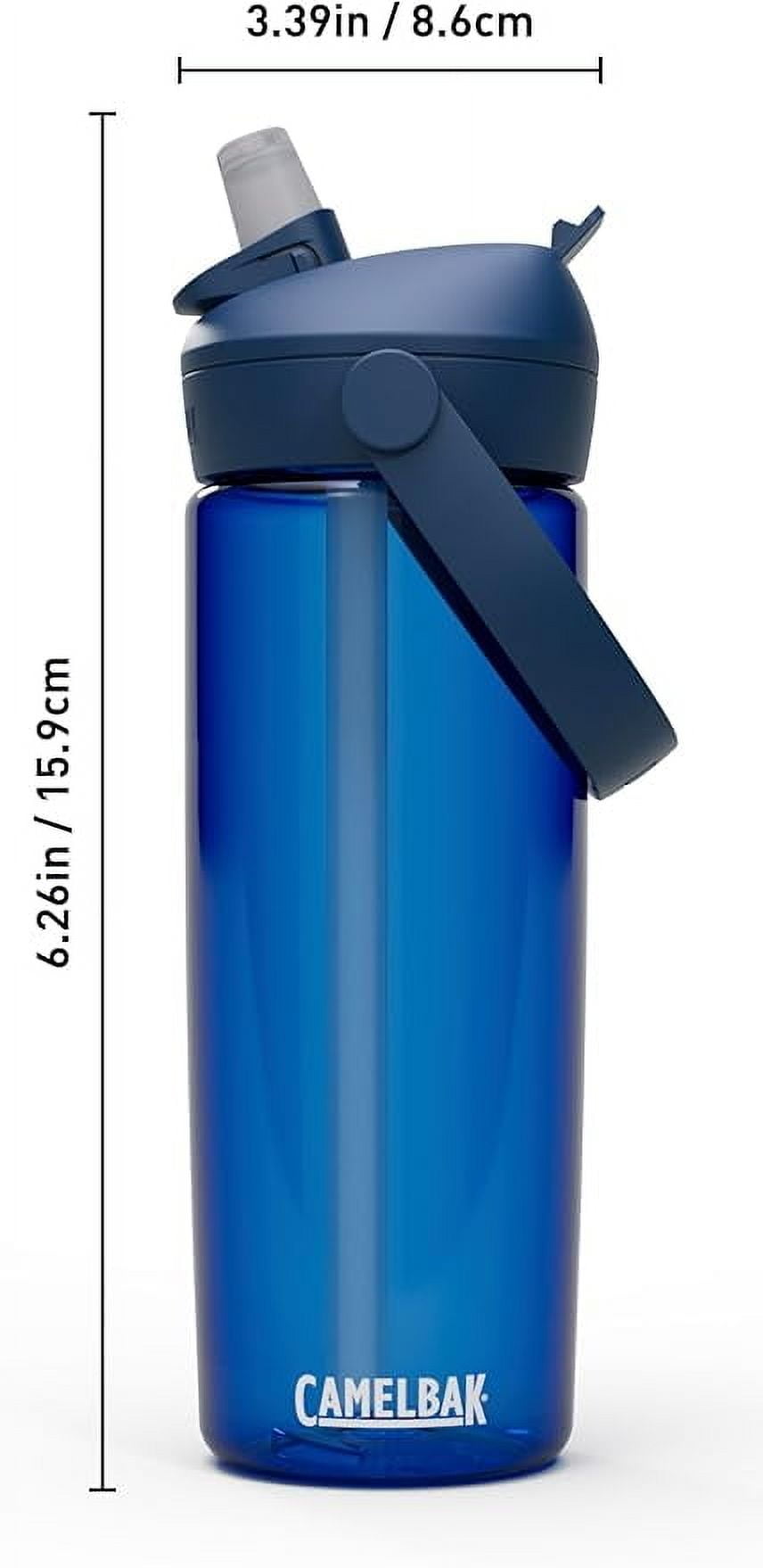 Camelbak Thrive Flip Straw 20oz Water Bottle, Charcoal 7GMT