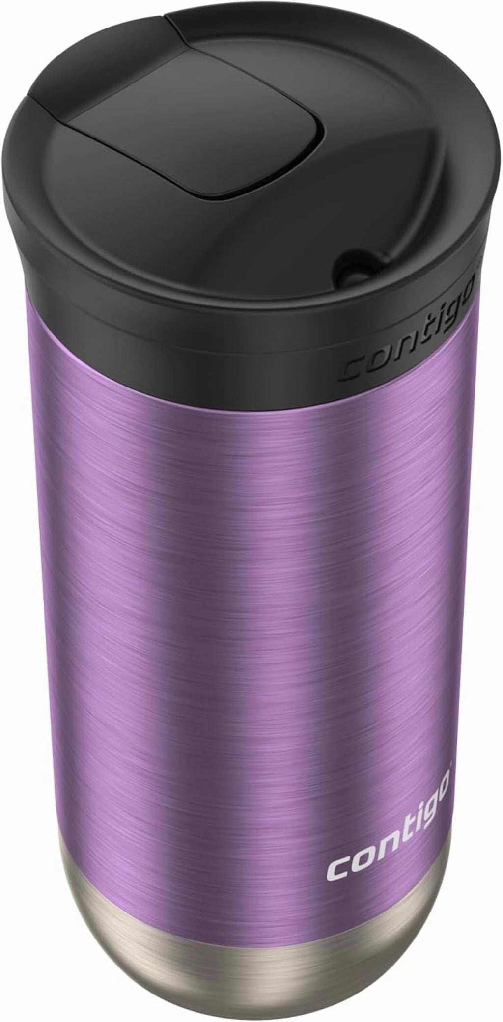 Contigo Huron SnapSeal Insulated Travel Tumbler, Purple Panzy Color 16 oz (473 mL) NCAV