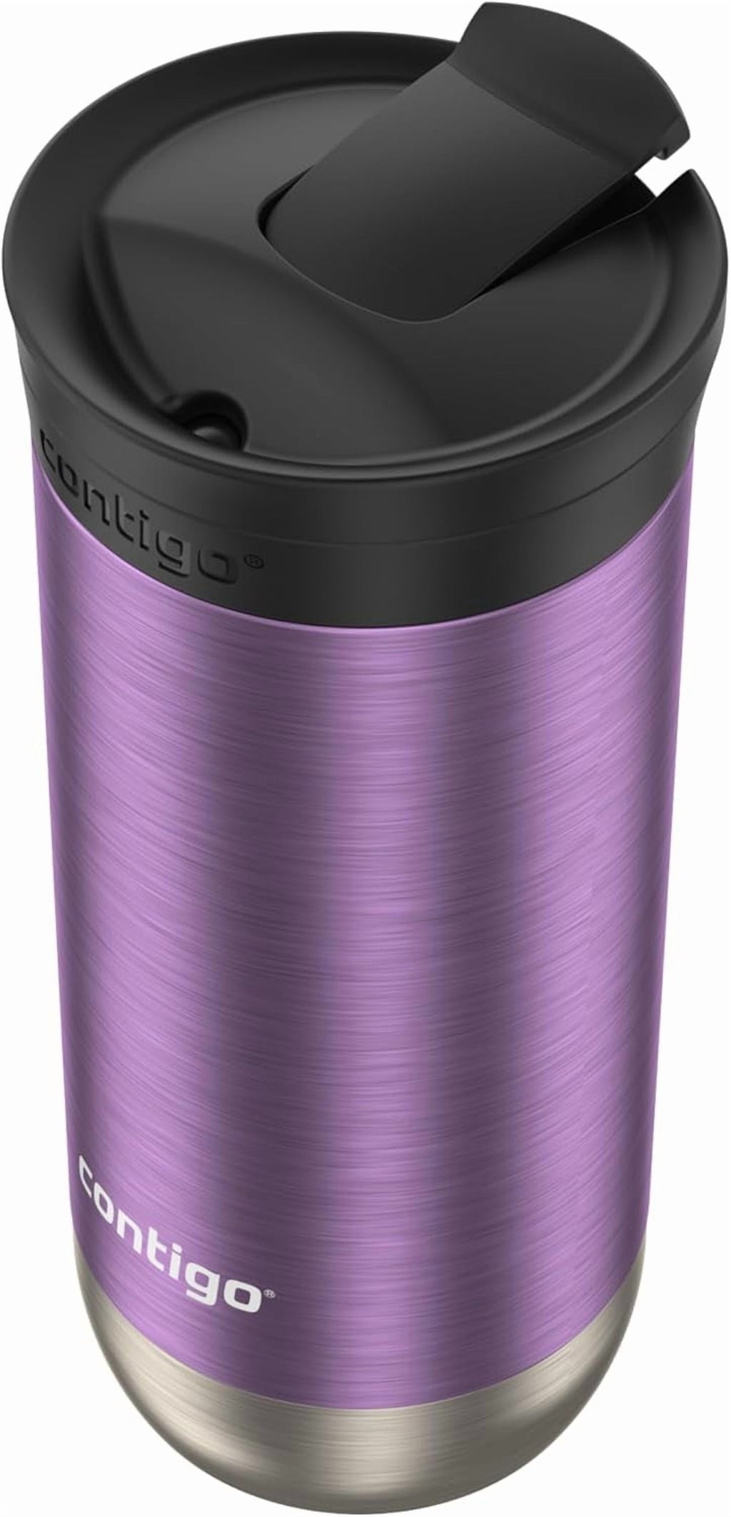 Contigo Huron SnapSeal Insulated Travel Tumbler, Purple Panzy Color 16 oz (473 mL) NCAV