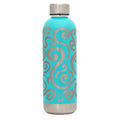simple modern bolt curtis 17oz water bottle stainless steel Caribbean blue 6T29