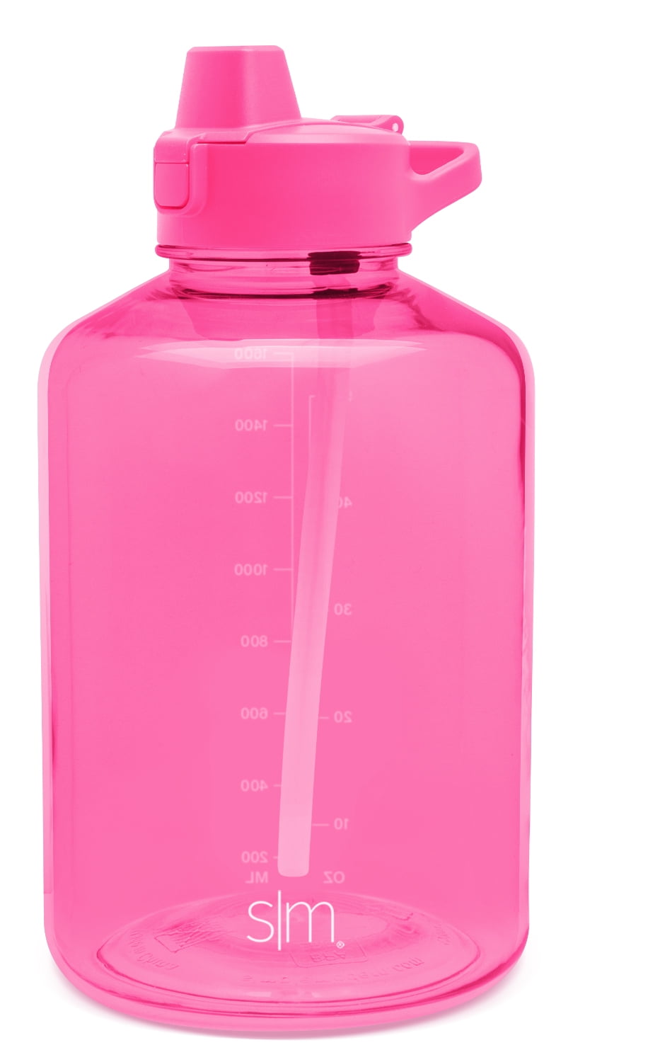 Simple Modern 64 Fluid Ounces Plastic Summit Water Bottle with Straw Lid - Malibu D79Y