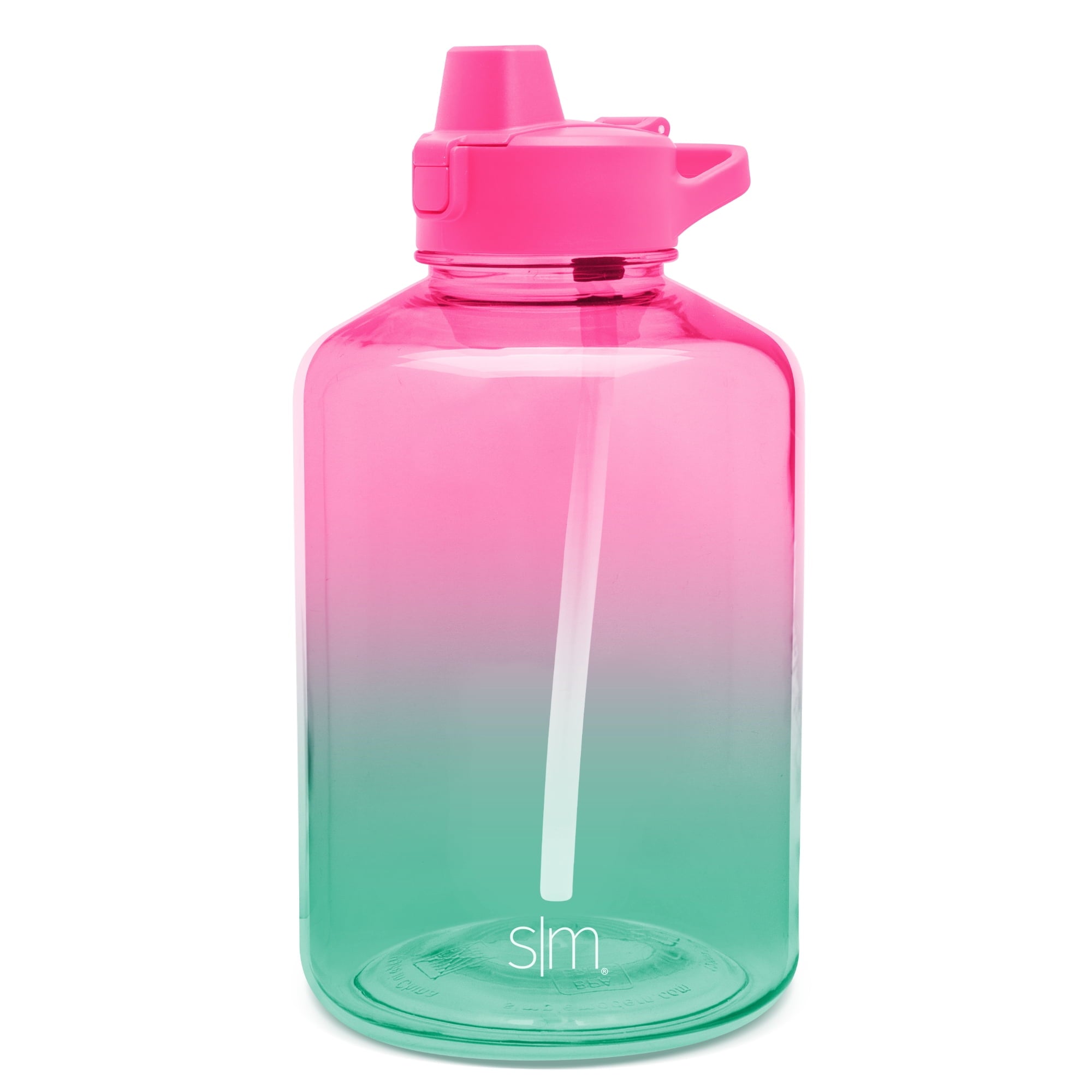 Simple Modern 64 Fluid Ounces Plastic Summit Water Bottle with Straw Lid - Malibu D79Y