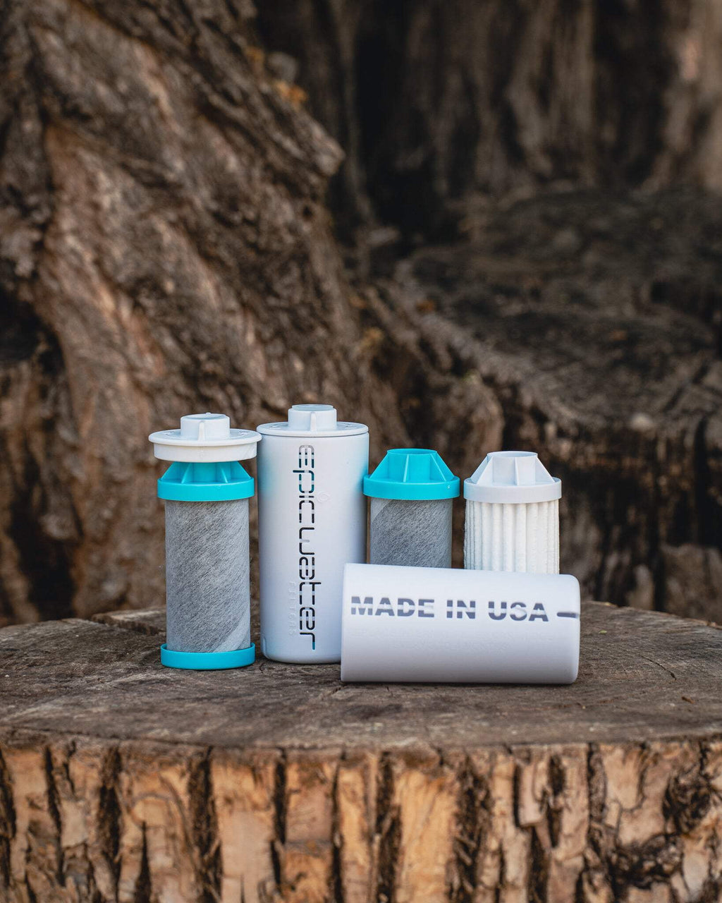 Epic Water Filters Nalgene OG Sustain Tritan USA Made Water Bottle and 75 Gallon Filter - Removes 99.99% of Water Impurities, 32oz, Leggitt Art U6JZ