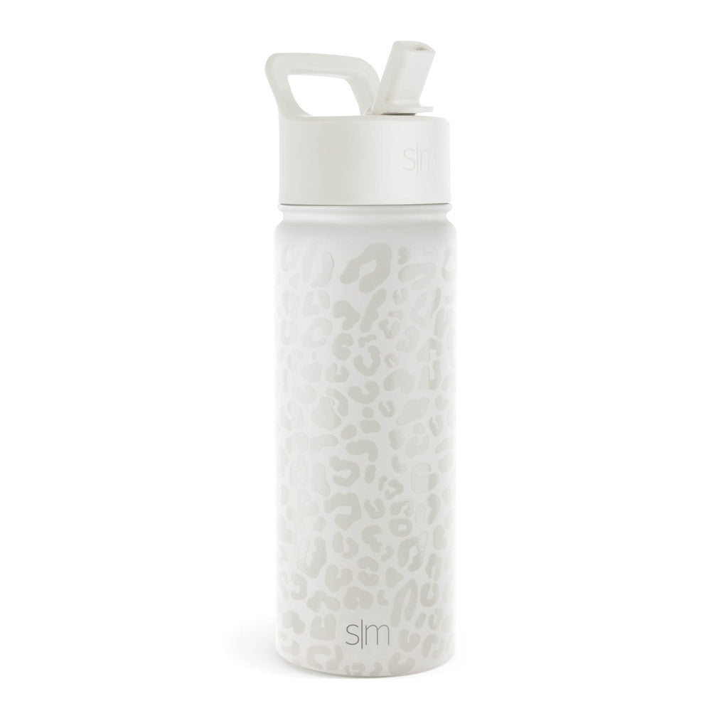 Simple Modern Summit Water Bottle Straw Lid Vacuum Insulated Stainless Steel Bottle | 18 fl oz TKA0