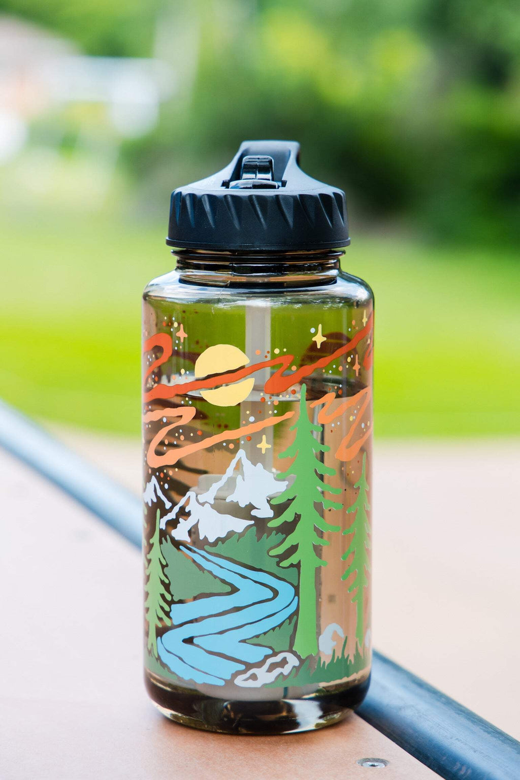 Epic Water Filters Nalgene OG Sustain Tritan USA Made Water Bottle and 75 Gallon Filter - Removes 99.99% of Water Impurities, 32oz, Atomic Child Special Edition SNBU