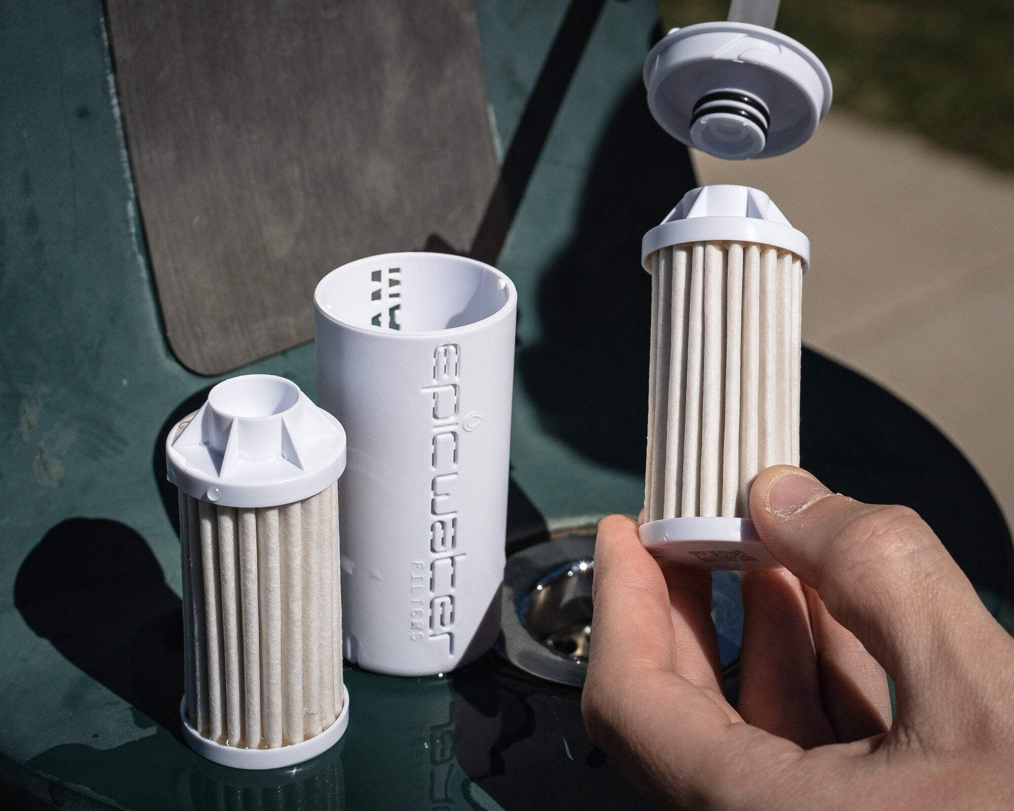 Epic Water Filters Nalgene OG Sustain Tritan USA Made Water Bottle and 75 Gallon Filter - Removes 99.99% of Water Impurities, 32oz, Atomic Child Special Edition SNBU