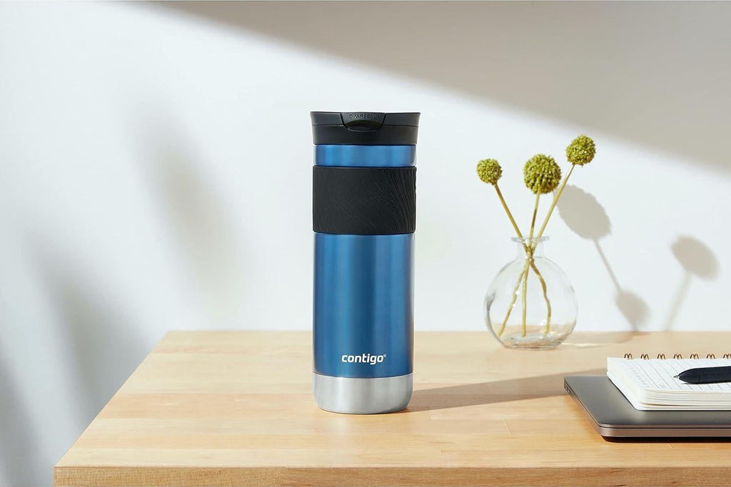 Contigo Byron Vacuum-Insulated Stainless Steel Travel Mug, 20oz - Leak-Proof - 1IWG