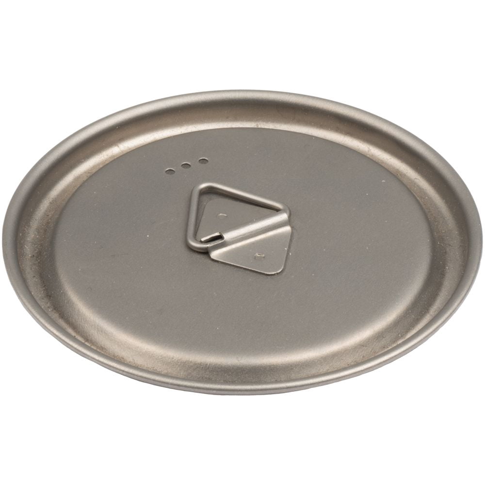 Olicamp Titanium Space Saver Mug with Lid, Nests Nalgene Bottle Inside, Lightweight and Compact, Perfect for Camping and Backpacking, 550mL ZQWF