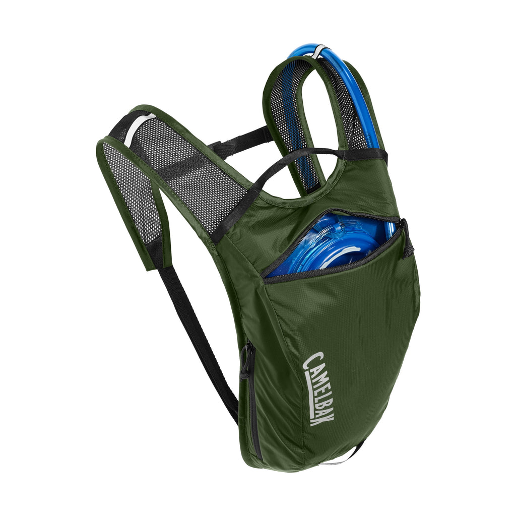 Camelbak Hydrobak Light 50oz Hydration Pack, Black/Silver M67I