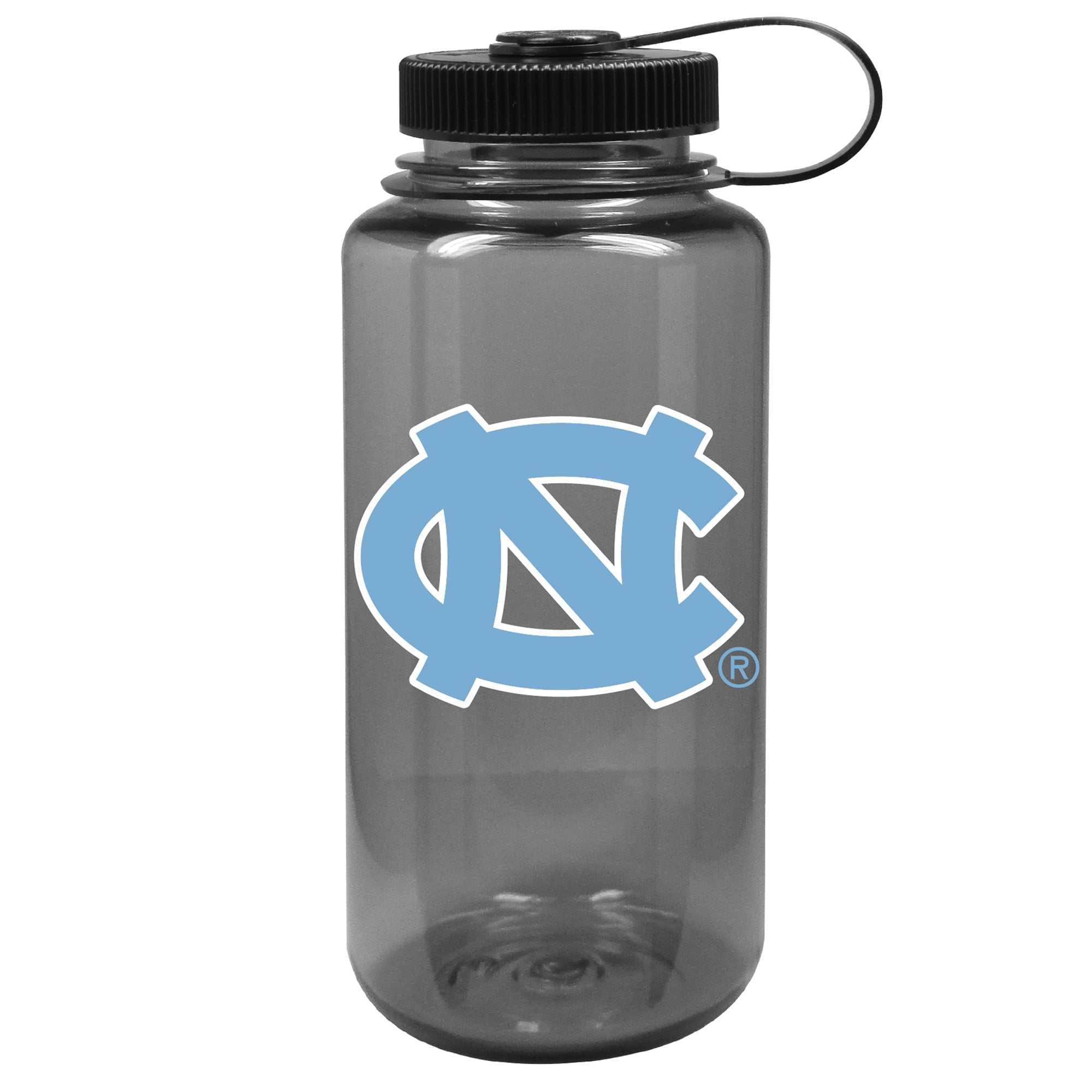 Black North Carolina Tar Heels 32oz. Nalgene Sustainable Wide Mouth Water Bottle QB4K