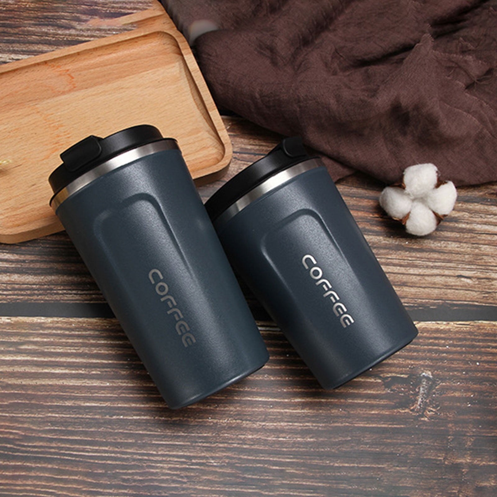 Clearance Items!Ymkly Office Supplies,Vacuum Cup,Travel Mug Insulated Coffee Cup With Leakproof Lid Vacuum Insulation Stainless Steel For Hot And Cold Water Coffee And T,Contigo Coffee Travel Mug QSKX