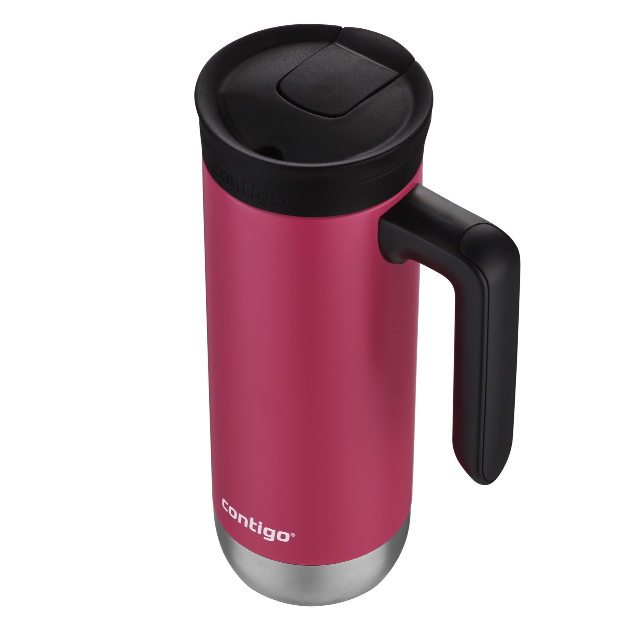 Contigo Huron 2.0 Stainless Steel Travel Mug with SNAPSEAL Lid and Handle in Black, 20 fl oz. ALCR