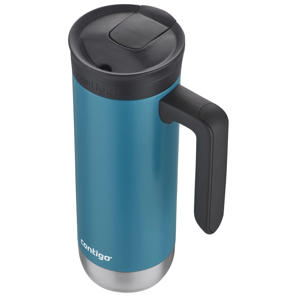 Contigo Huron 2.0 Stainless Steel Travel Mug with SNAPSEAL Lid and Handle in Black, 20 fl oz. ALCR