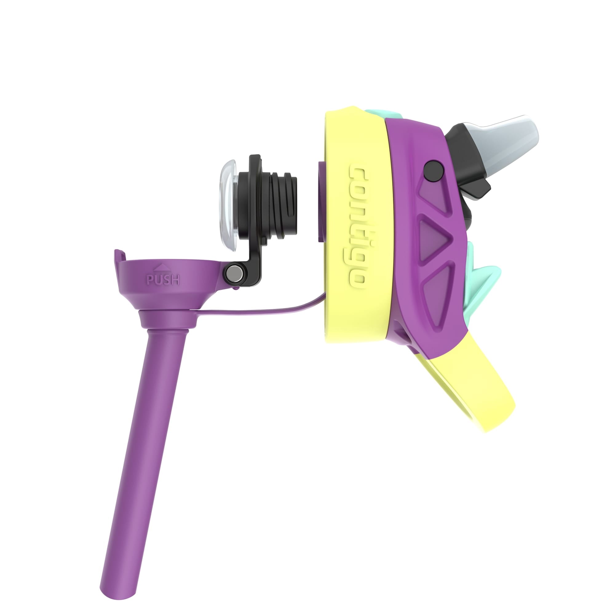 Contigo Kids Water Bottle with Redesigned AUTOSPOUT Straw, 14 oz, Grape Forest Haven M6A1