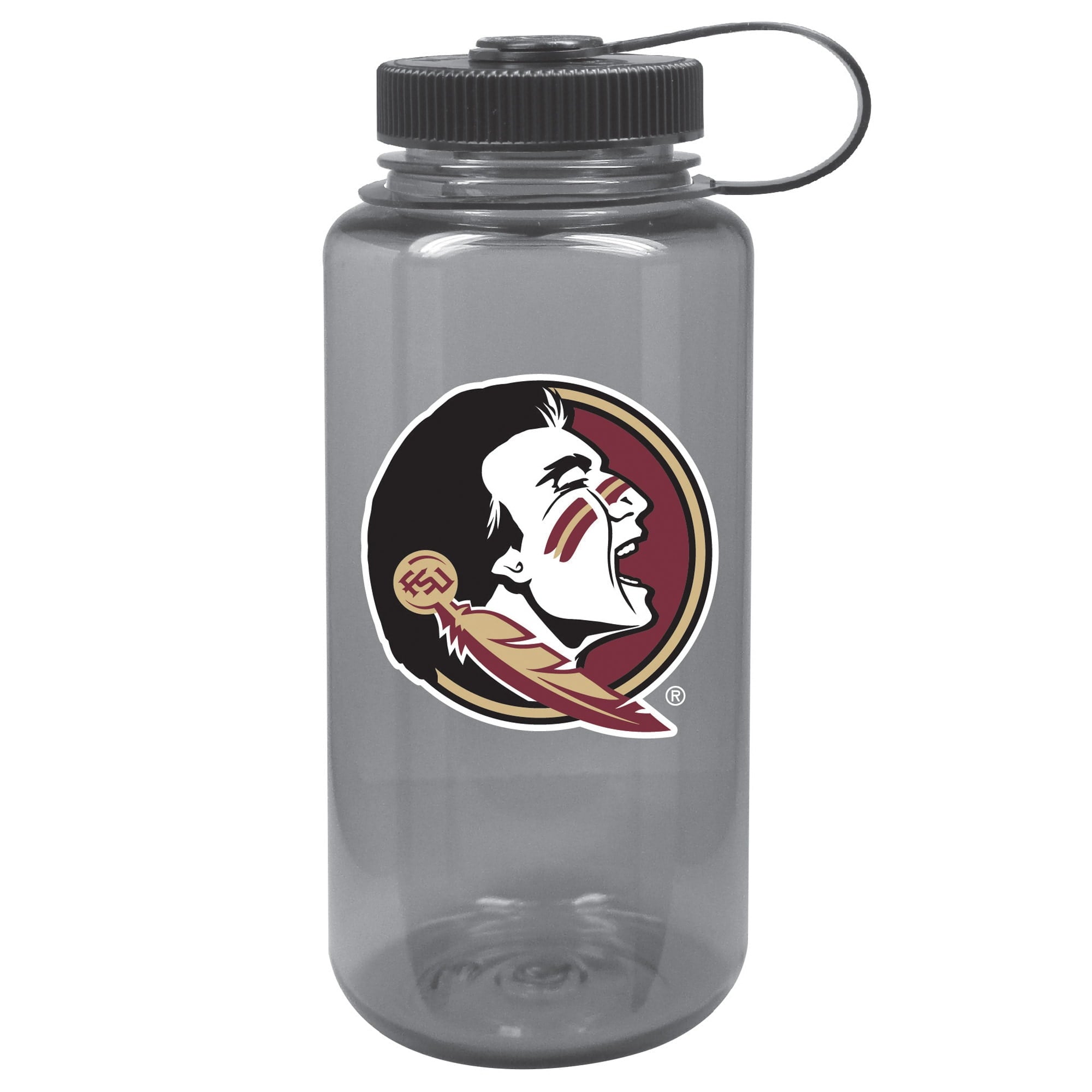 Black Florida State Seminoles 32oz. Nalgene Sustainable Wide Mouth Water Bottle E6J5
