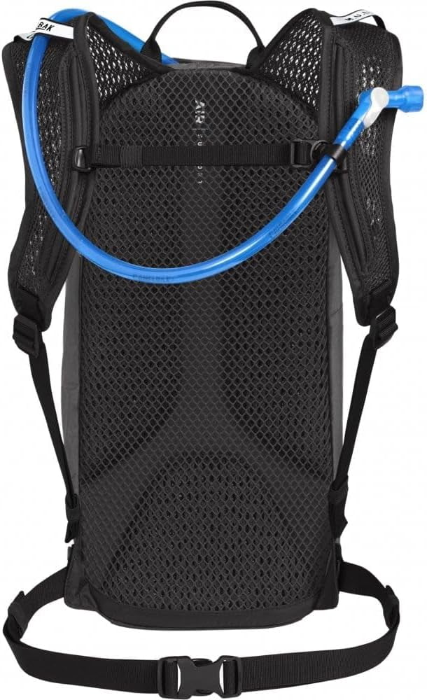 CamelBak Women's M.U.L.E. 12 Mountain Biking Hydration Pack - Easy Refilling Hydration Backpack - Magnetic Tube Trap 100oz, Charcoal/Black AW1A