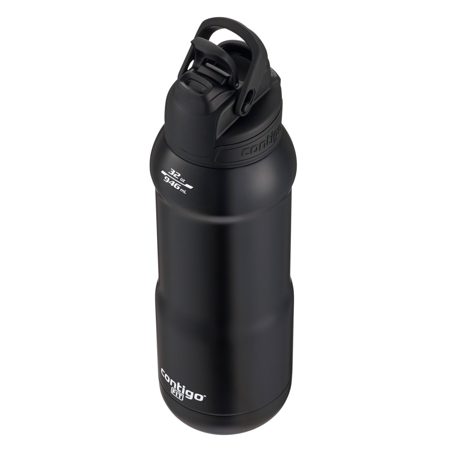 Contigo Fit Stainless Steel AUTOSPOUT Water Bottle with Straw, Blue Amp, 32 fl oz. C5KQ