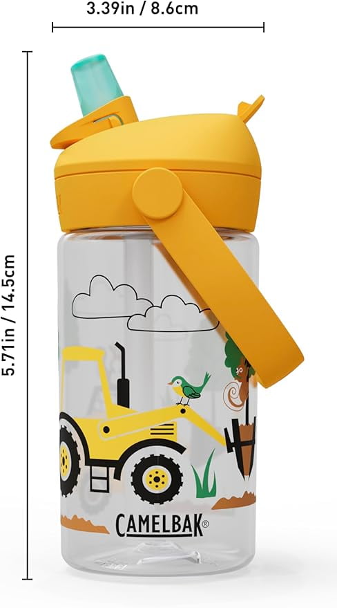 Camelbak Thrive™ Flip Straw Kids 14oz Bottle, Friendly Forest CWB0