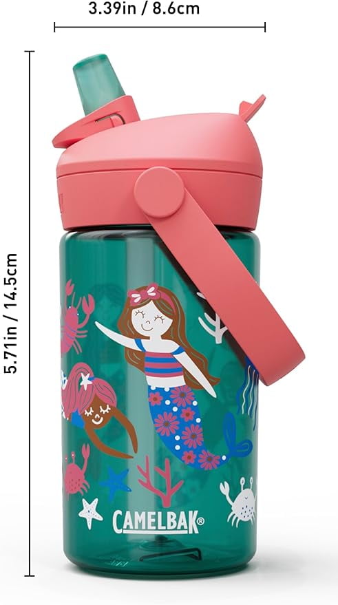 Camelbak Thrive™ Flip Straw Kids 14oz Bottle, Friendly Forest CWB0