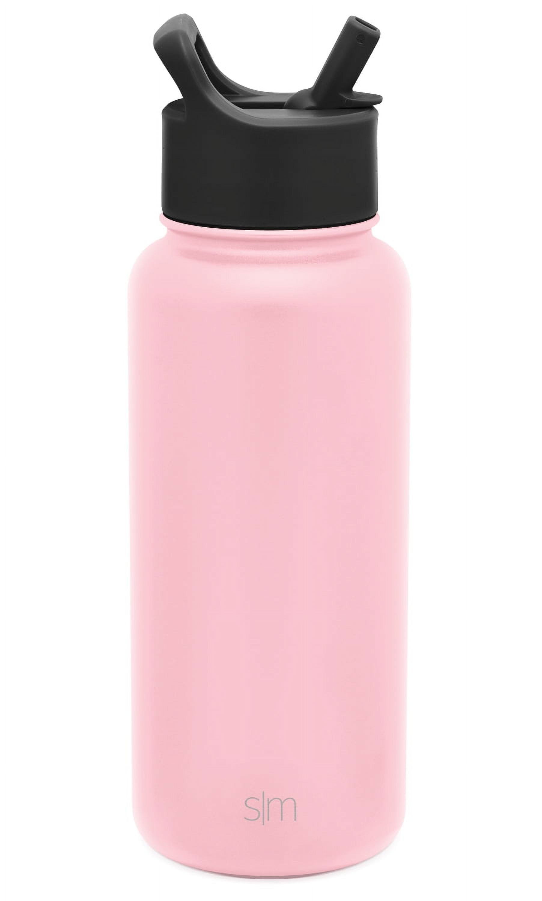 Simple Modern Summit Water Bottle Straw Lid Vacuum Insulated Stainless Steel Bottle | 18 fl oz 3NMA