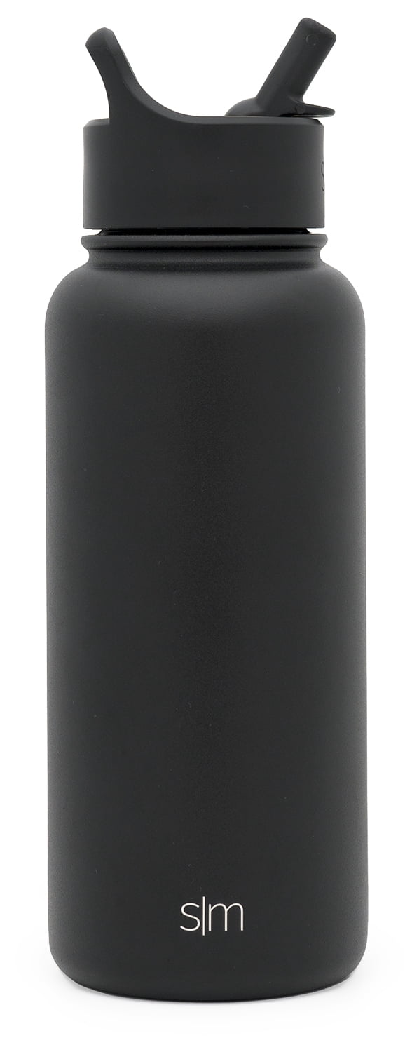 Simple Modern Summit Water Bottle Straw Lid Vacuum Insulated Stainless Steel Bottle | 18 fl oz 3NMA