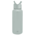 Simple Modern Summit 32oz Stainless Steel Water Bottle with Straw Lid Seaglass Sage Q7JB
