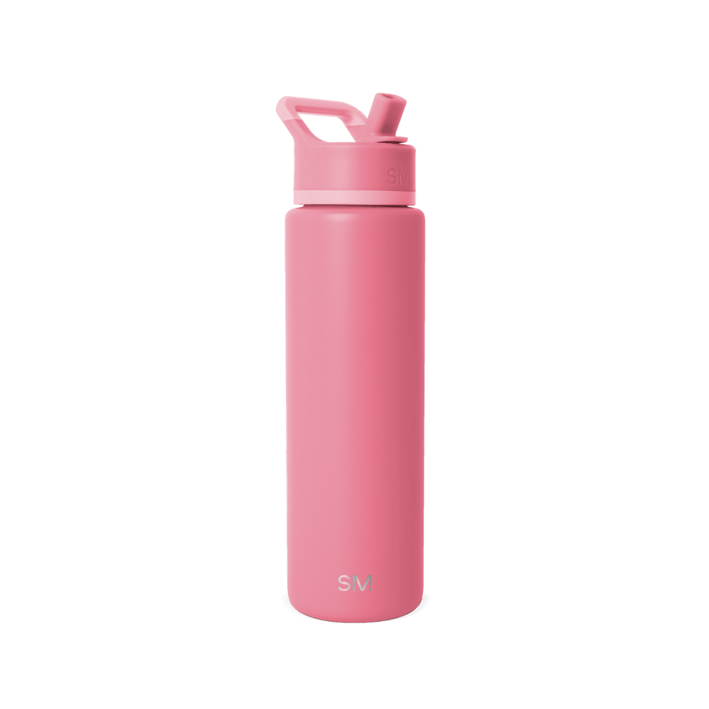 Simple Modern 30 fl oz Insulated Stainless Steel Summit Wide Mouth Water Bottle with Straw Lid | Slumberland S514