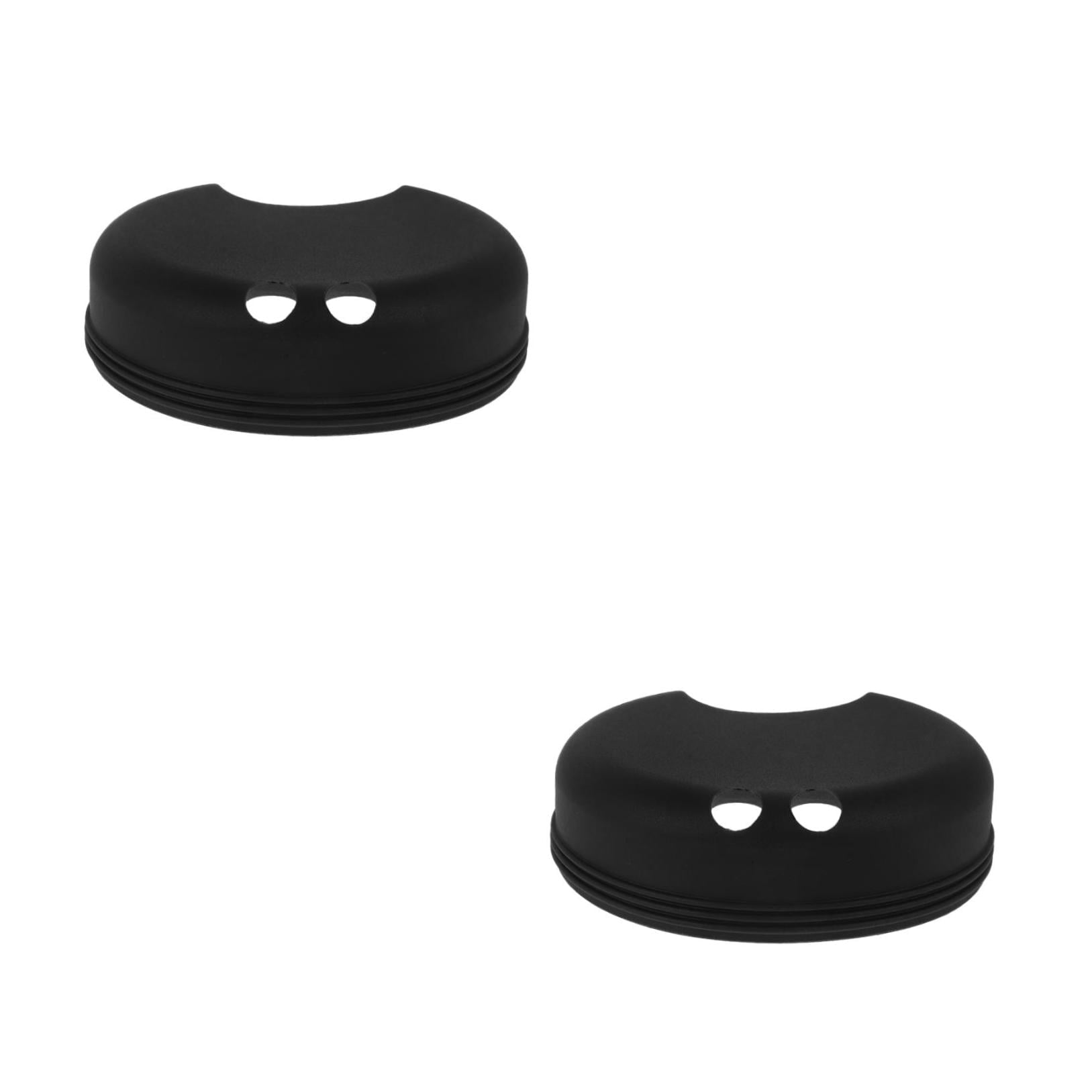 Worgeous 2pcs Splash Guarding Lid For Wide Mouth Bottle  Water Cup Anti-spill Intended Accessory Water Cup Lid Spill-proof Cap For Water Cup Compatible For Nalgene Easy Sipper DB3W