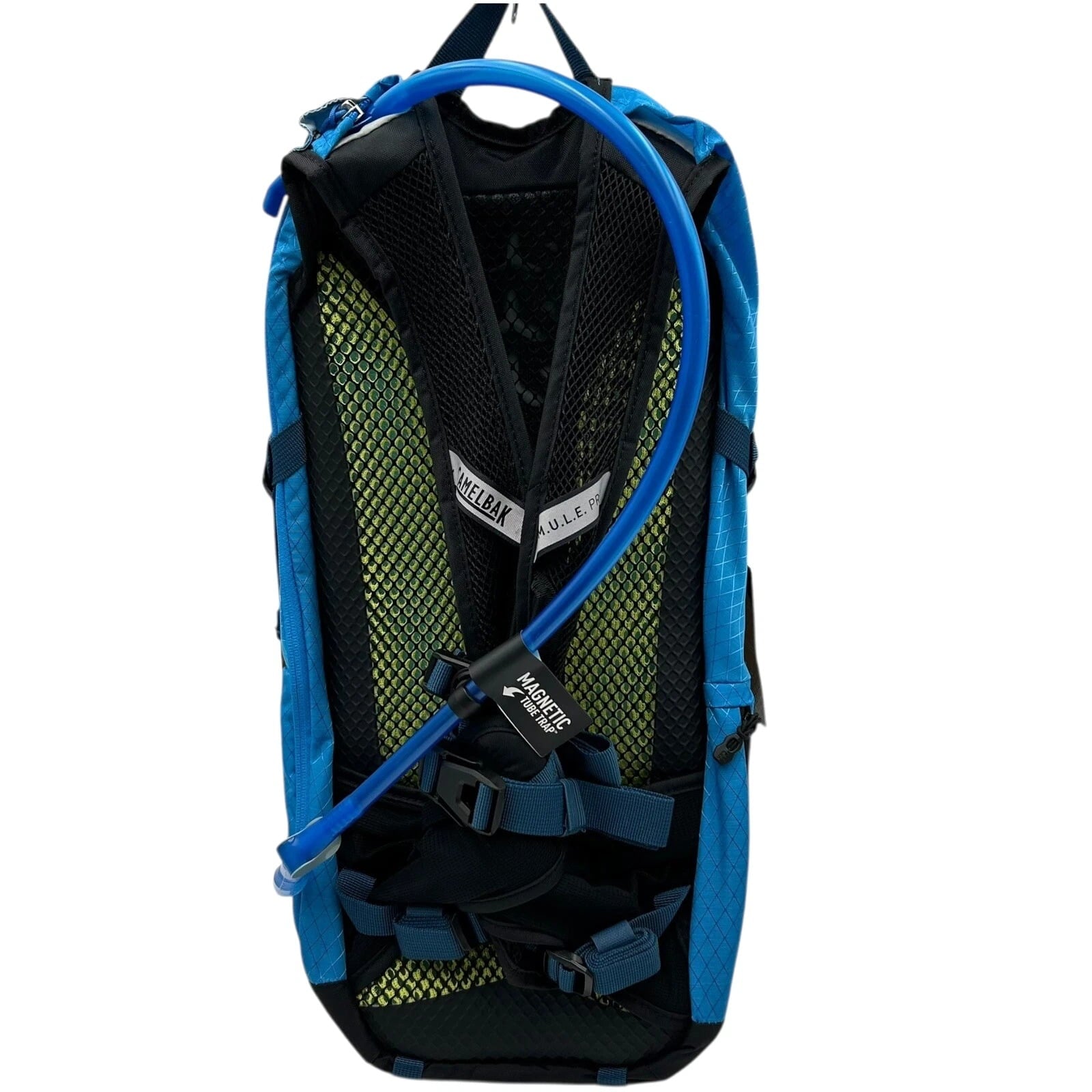 CAMELBAK M.U.L.E Pro 14L Bike Hydration Backpack 100 oz, Ibiza Blue/Orange NM6K